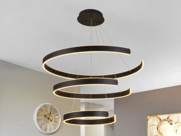 LED visiace svietidlo + diaľkový ovládač 220W - J4329/B 10