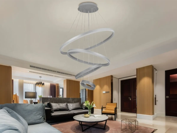 LED visiace svietidlo + diaľkový ovládač 135W - J4314/S 4