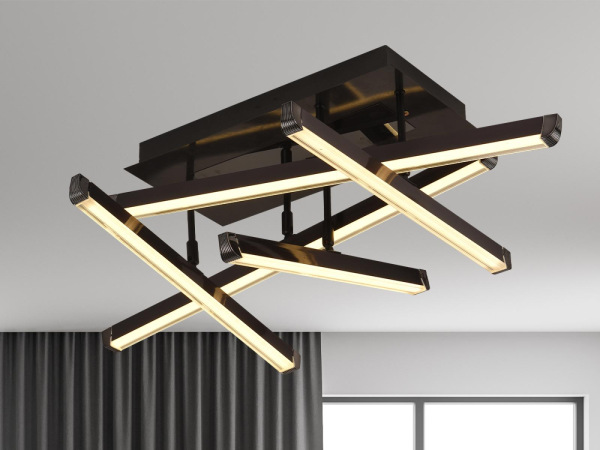 LED stropné svietidlo s diaľkovým ovládačom 60W - J3370/BCH 1