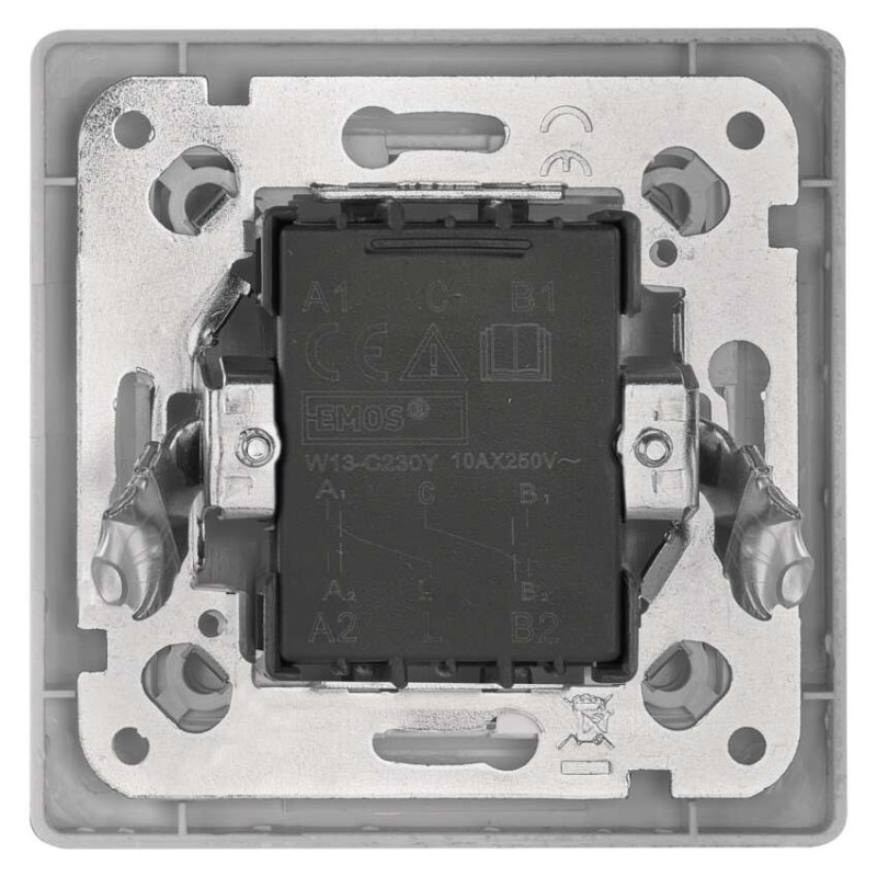 Spínač č.5B 250 V/10 A max. IP20  A6100.3 biely EMOS 3