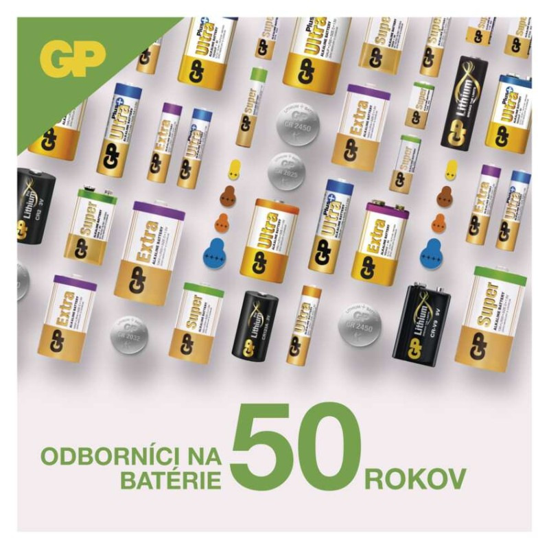 Batéria GP A76 1,5V 110mAh B1376 (LR44, V13GA) 2