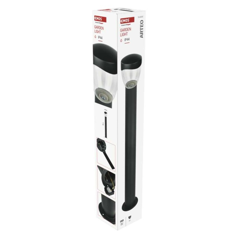 LED ZAHRADNÍ SVÍTIDLO,E27,IP44,MAX 15W,S 11