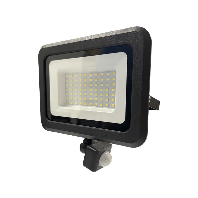 Vonkajší čierny LED reflektor 50W / 4000K - LF0024S 3