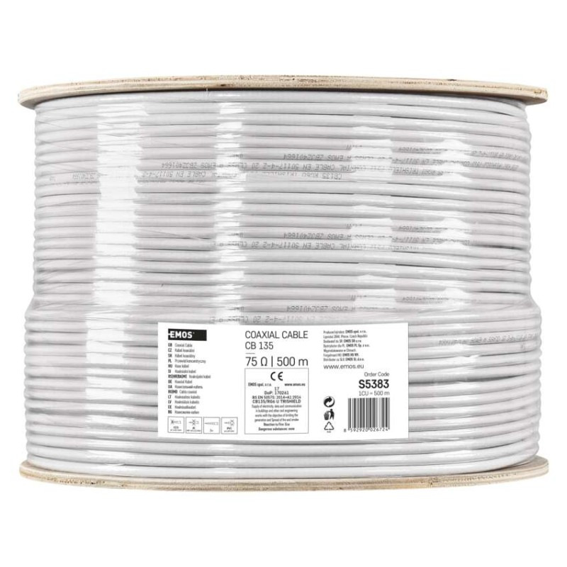 KOAXIÁLNÍ KABEL CB135 500M 3