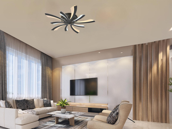 LED stropné svietidlo + diaľkový ovládač 55W - J3313/S 3