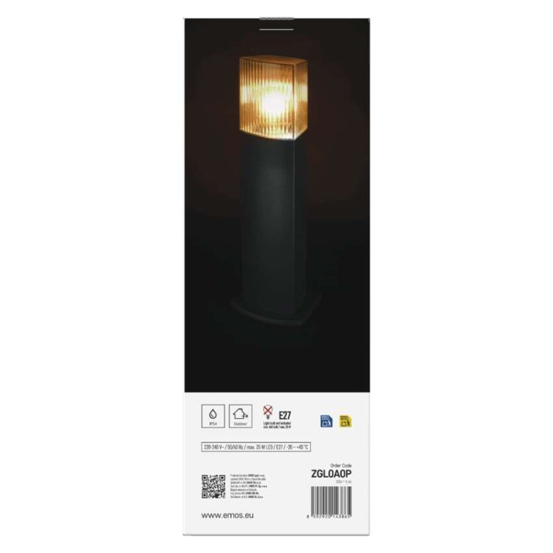 LED ZAHRADNÍ SVÍTIDLO,E27,IP54,MAX 25W,S 12