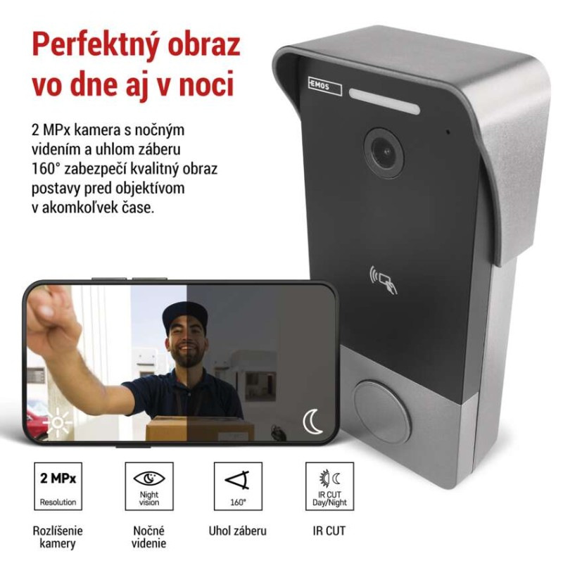 Videozvonček GoSmart IP-20PoE H4033 2