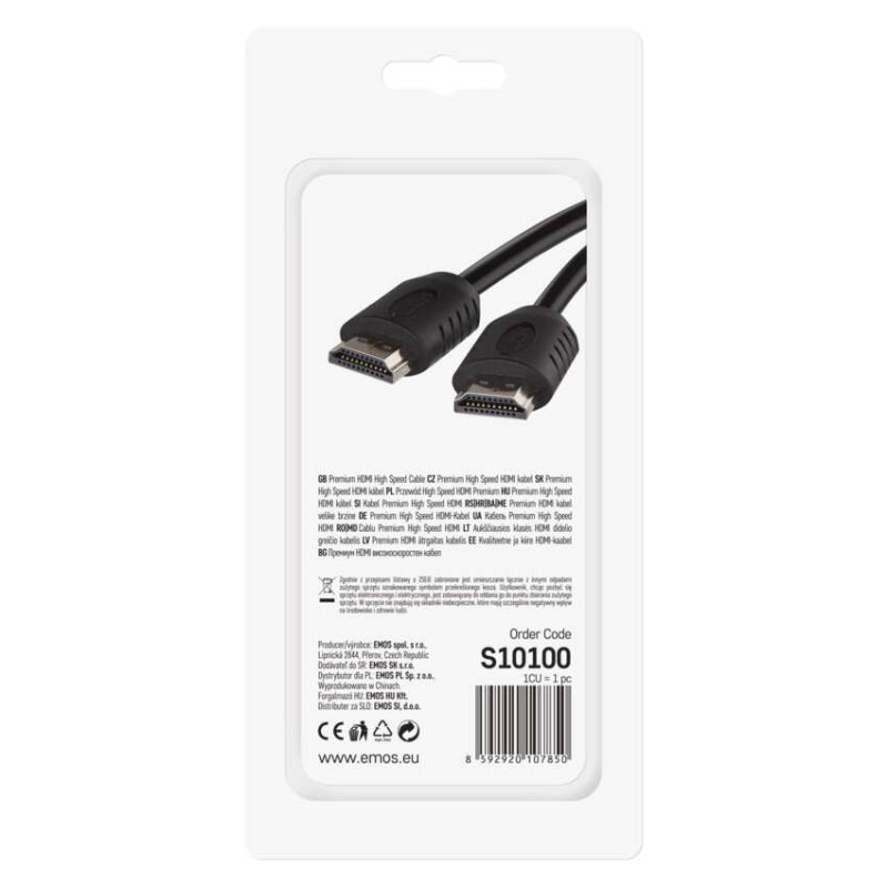Kábel HDMI 1,5m HIGH SPEED        S10100 3