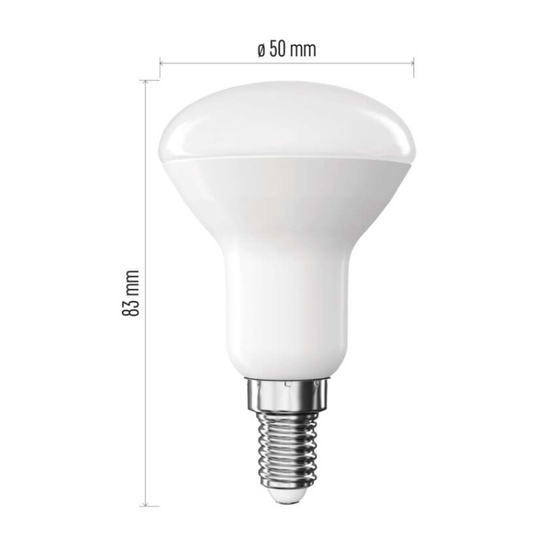 Žiarovka LED CLS R50 6W E14 WW  ZQ7220