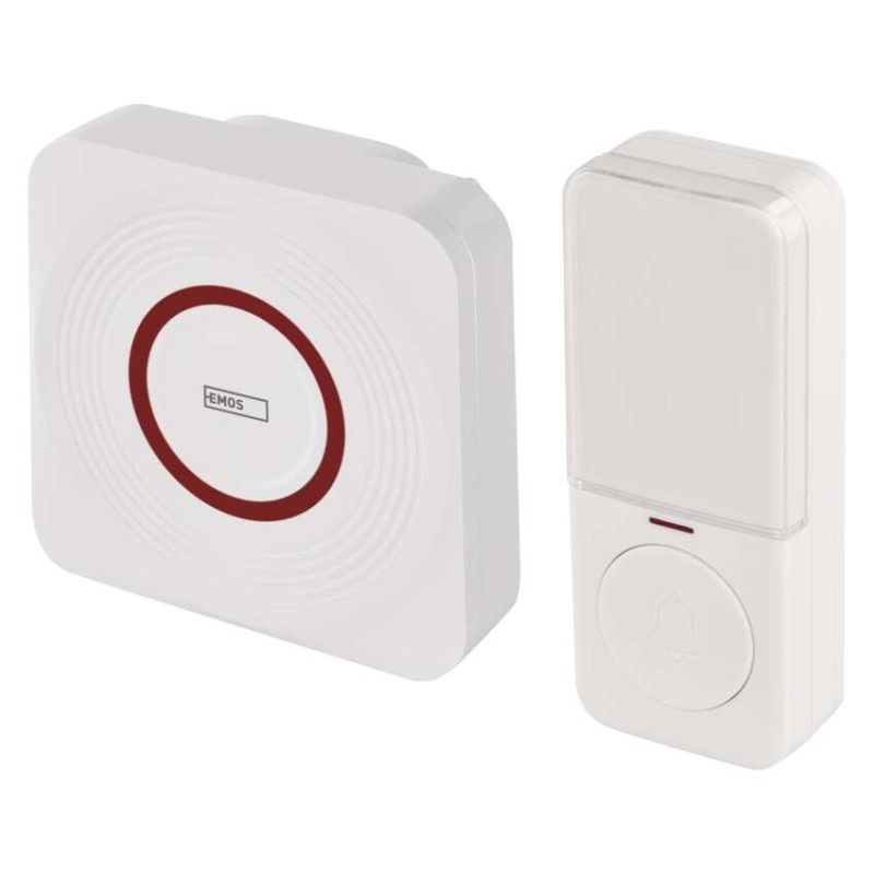 Zvonček GOSMART bezdrôtový s WiFi P5735WS biely