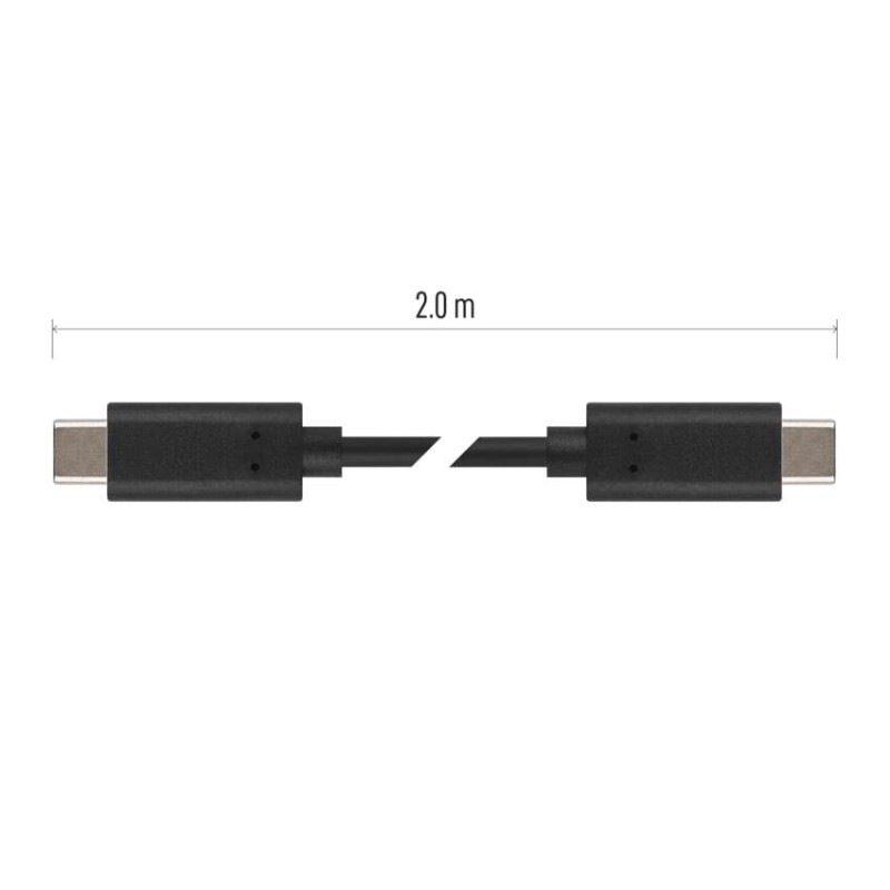 USB 2.0 C/M-C/M 2M ČERNÁ 8