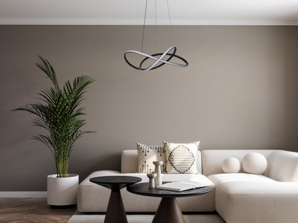 LED závesné svietidlo s diaľkovým ovládačom 85W - TA2311/B 10