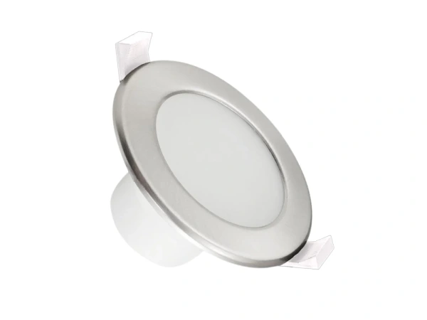 LED podhľadové svietidlo 7W / IP44 / DR01 / SMD / 3000K / SI - LDL143/S 3