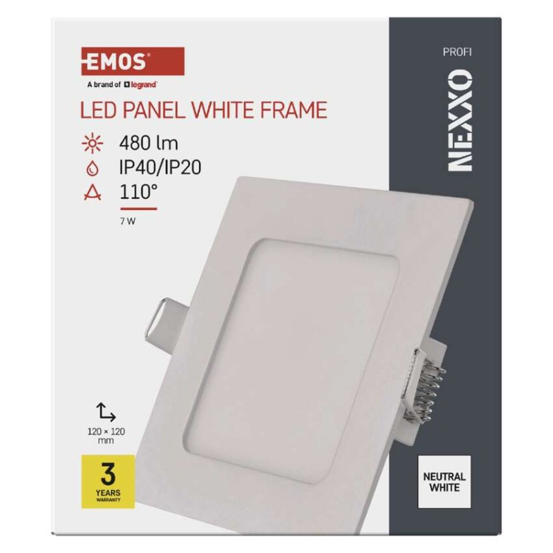 SVIETIDLO LED NEXXO VST.Š. 7W  ZD2125 7