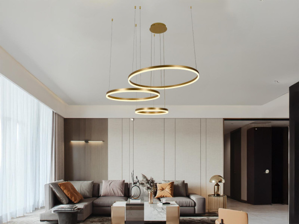 LED závesné svietidlo s diaľkovým ovládačom 125W - J4384/G 3