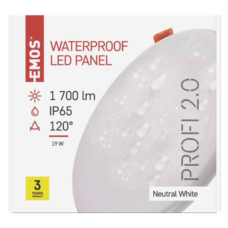 LED PANEL VES.KR 18W IP65 NW 7