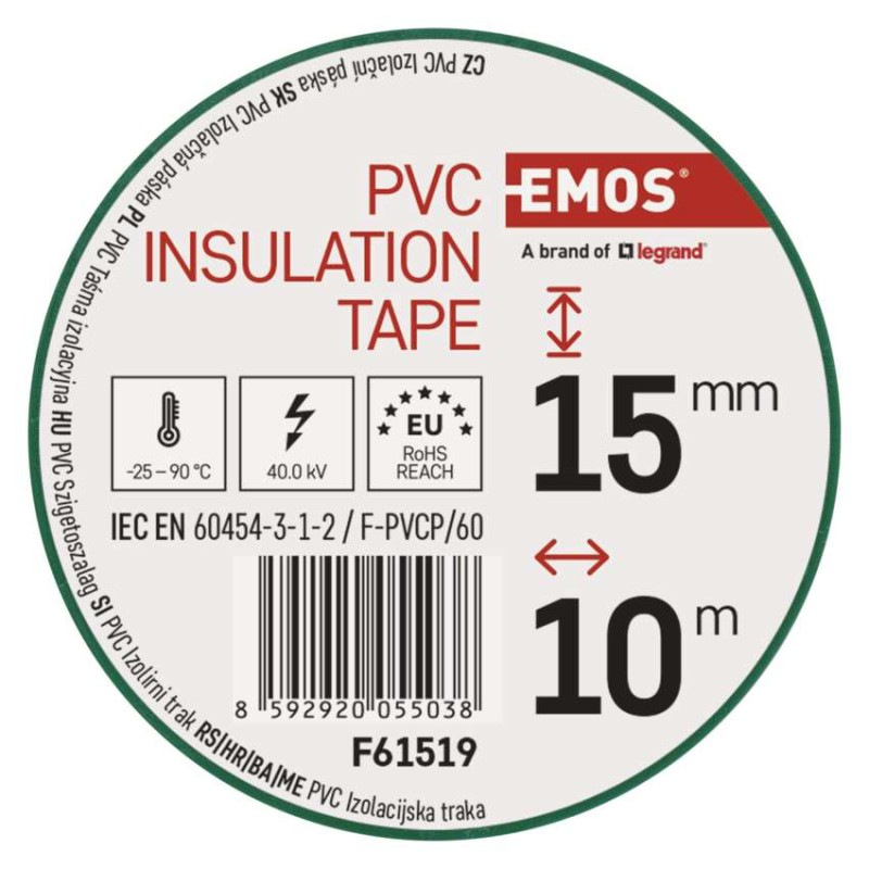 PÁSKA PVC 15/10 ZELENÁ 3