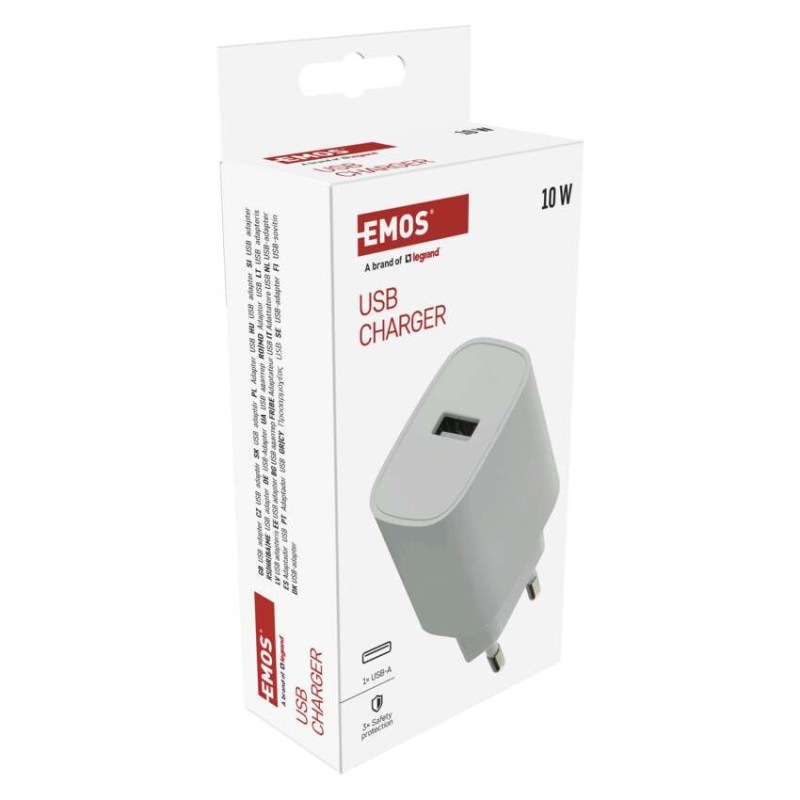 USB ADAPTÉR BASIC SÍŤ 10W; A 9
