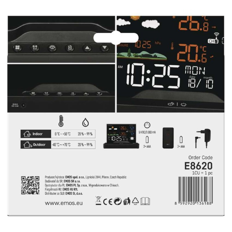METEOSTANICE E8620 12