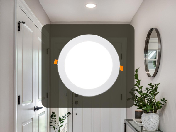 LED vsadený panel 18W / PR / SMD / 4000K / WH - LPL124 6