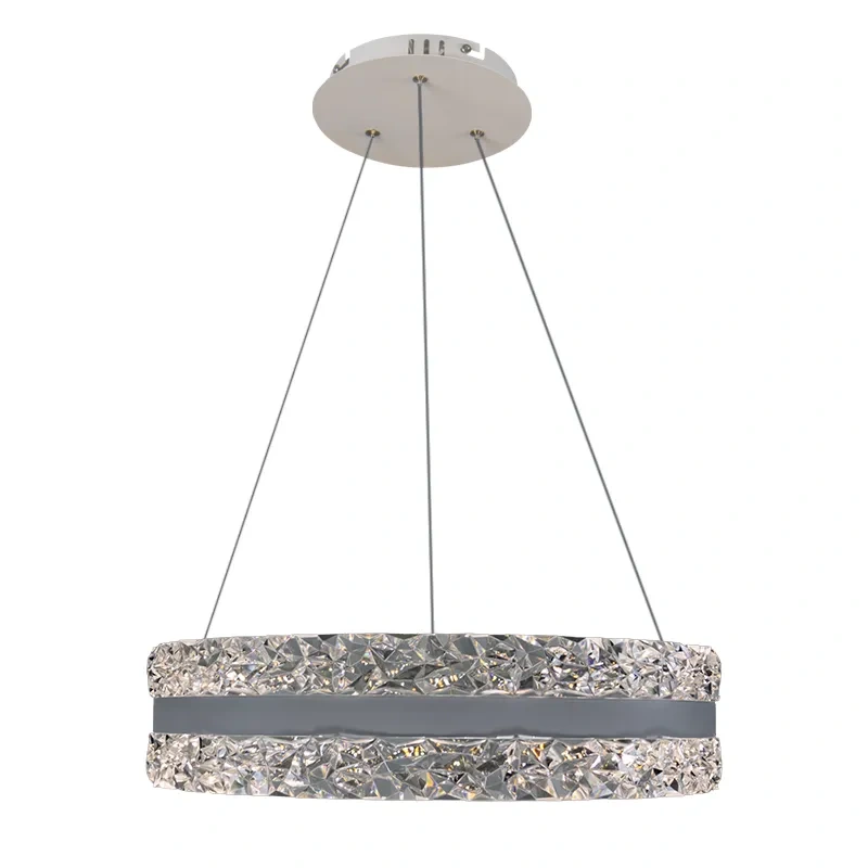 LED luxusné závesné krištáľové svietidlo s diaľkovým ovládačom 80W - TA2303/W 9