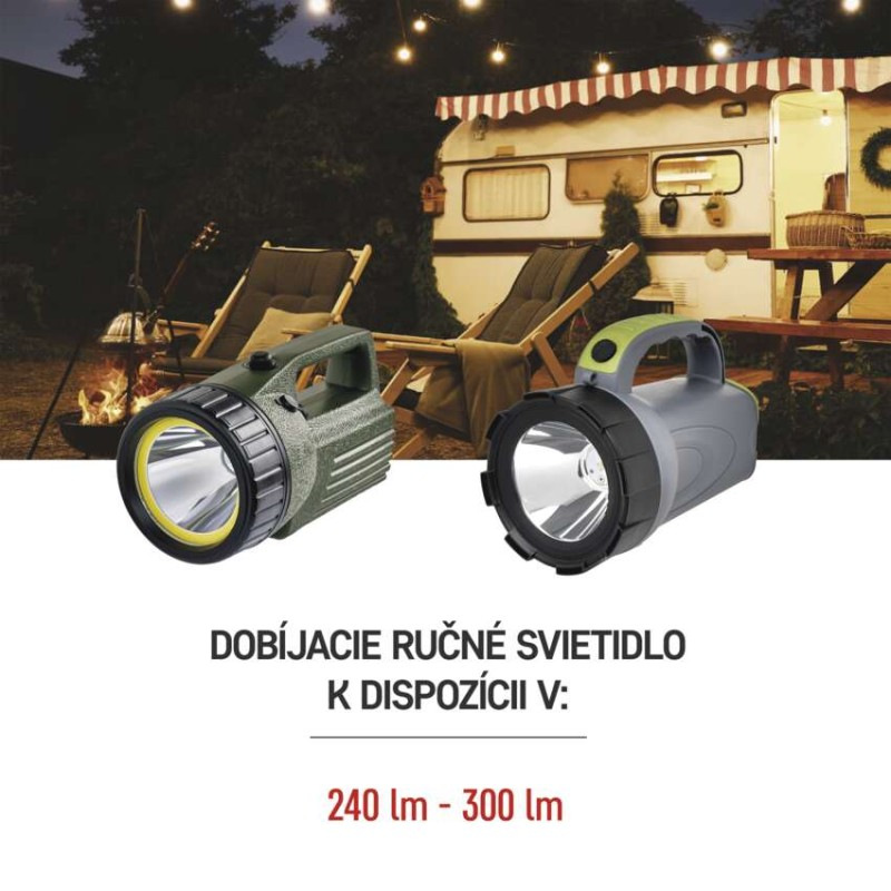 LED nabíjacie svietidlo 300 lm 2400 mAh  P2311 2