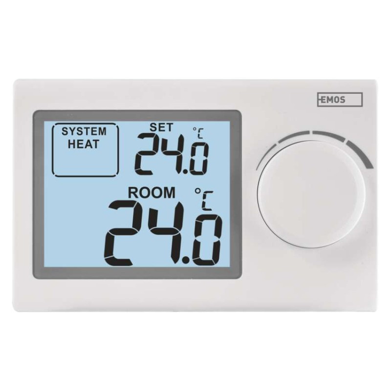 Termostat izbový P5604 digitálny manuálny 5-35*C EMOS 7