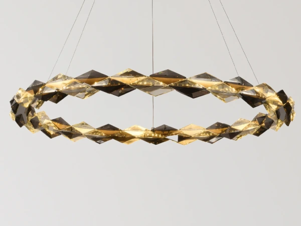 LED závesné svietidlo na lanku + diaľkový ovládač 55W - J6328/CH 7