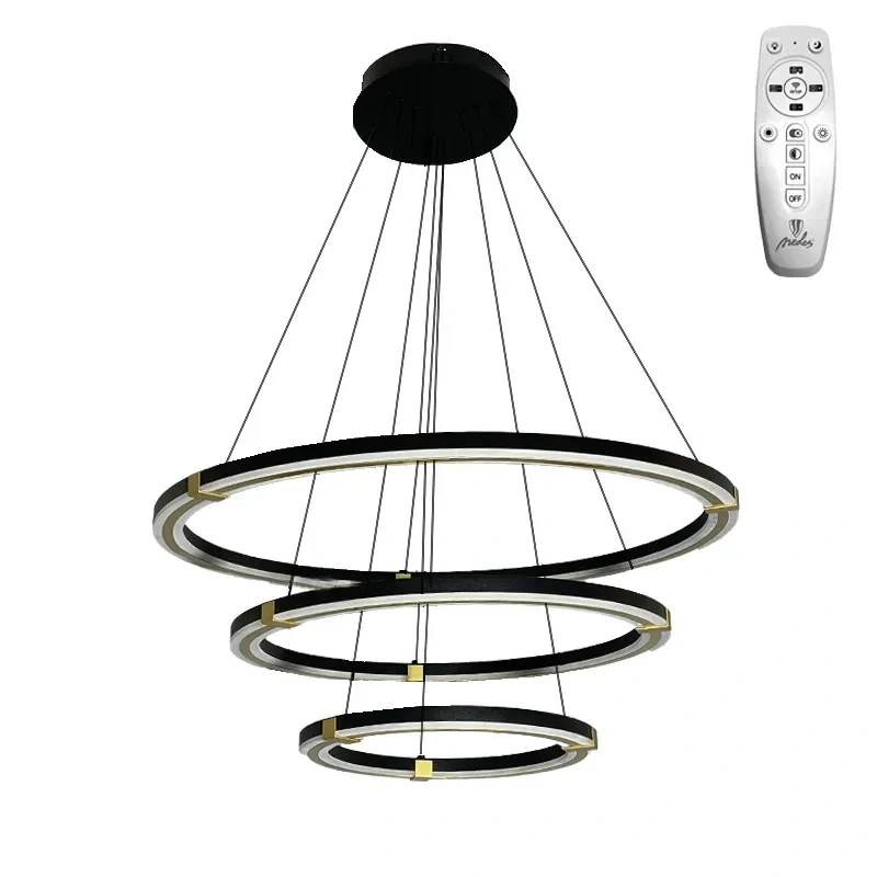 LED visiace svietidlo na lanku + diaľkový ovládač 235W - J4343/B 5