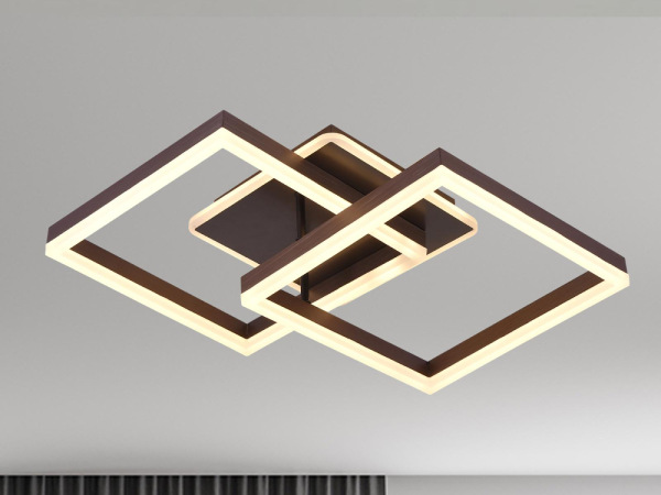 LED stropné svietidlo s diaľkovým ovládačom 80W - J3366/BR 7