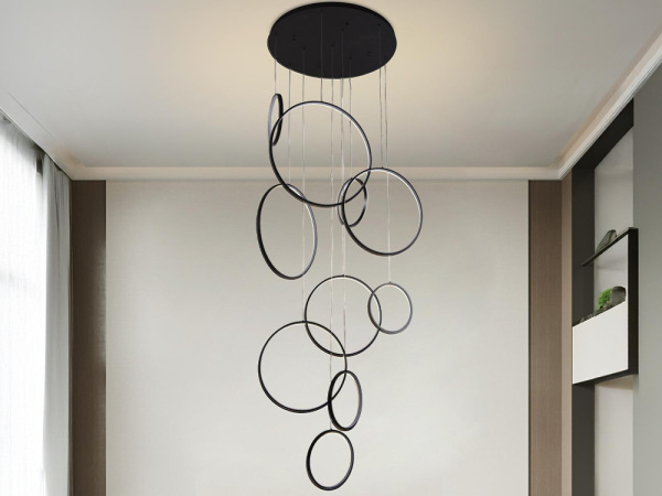 LED závesné svietidlo s diaľkovým ovládačom 290W - J4371/B