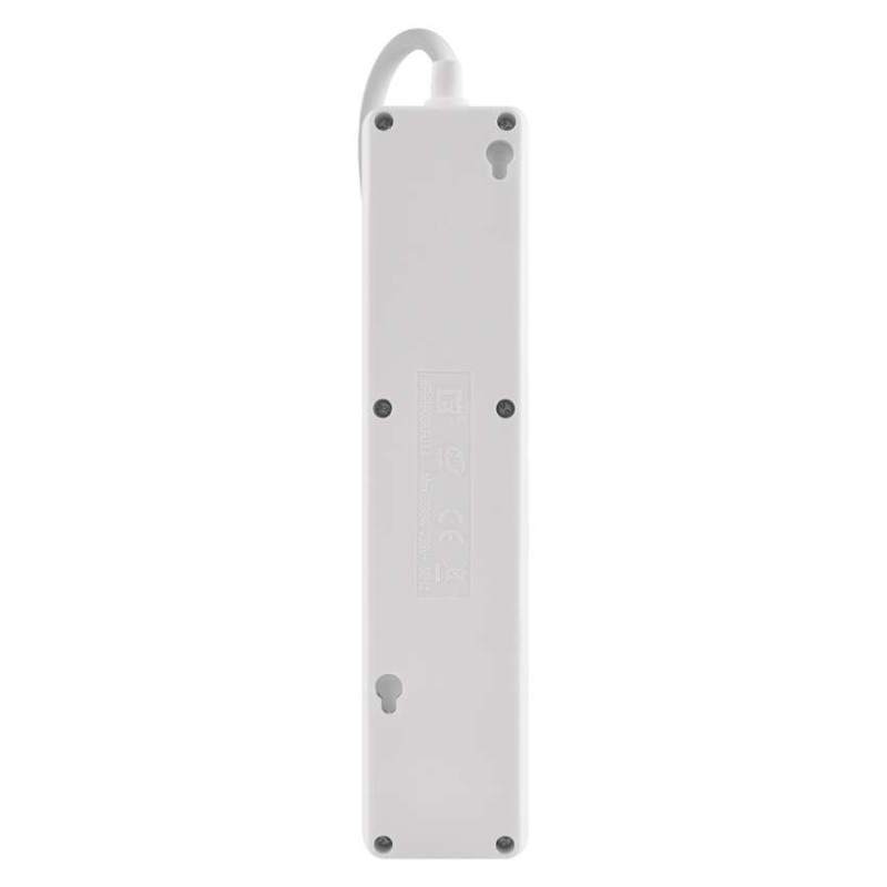 PRODLUŽKA 3Z 2M S VYP. 1,5MM +USB A+C 8