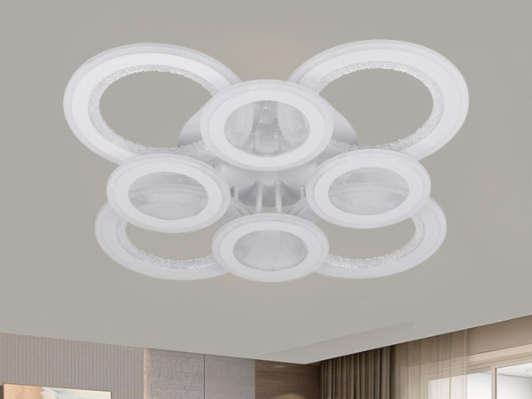 LED stropné svietidlo s diaľkovým ovládačom 200W - J3347/W