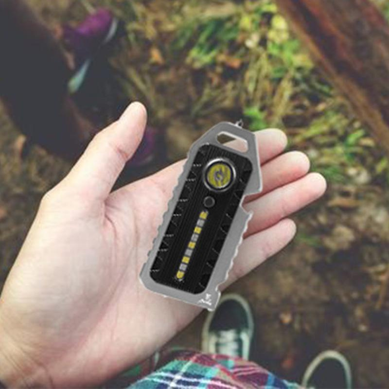 LED multifunkčná nabíjacia baterka - FL07R 5