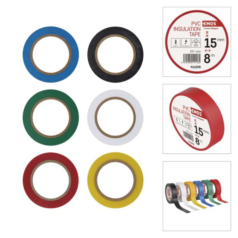 PÁSKA PVC 15/8 6KS COLORMIX 12