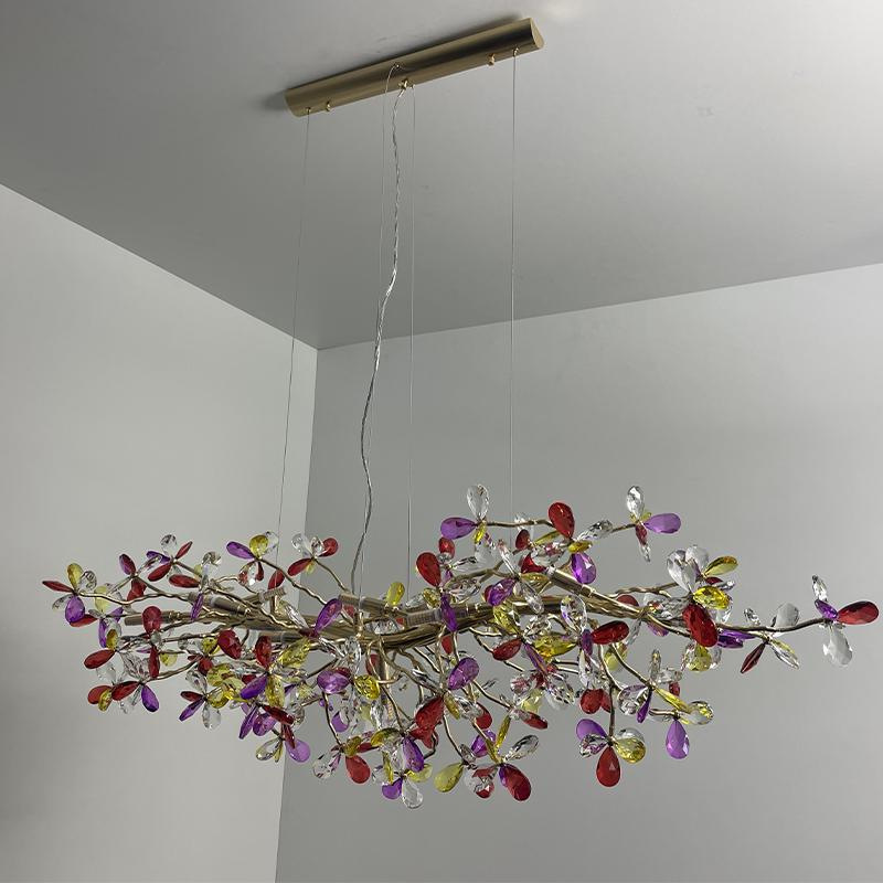 Luxusný závesný krištáľový luster 13 x G9 - CA032/1200L 14