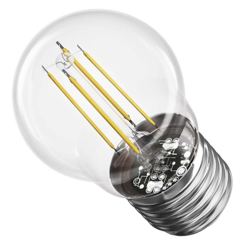 LED FLM MINI GL 3,4W(40W) 470lm E27 WW 8