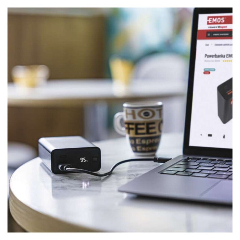 EMOS PWB NTBF20 20000MAH 65W PD 1×USB-C 4