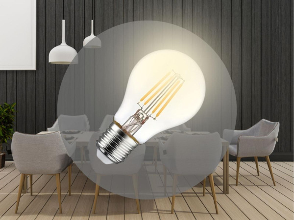 LED žiarovka / filament 6W - A60 / E27 / 3000K - ZLF511 2