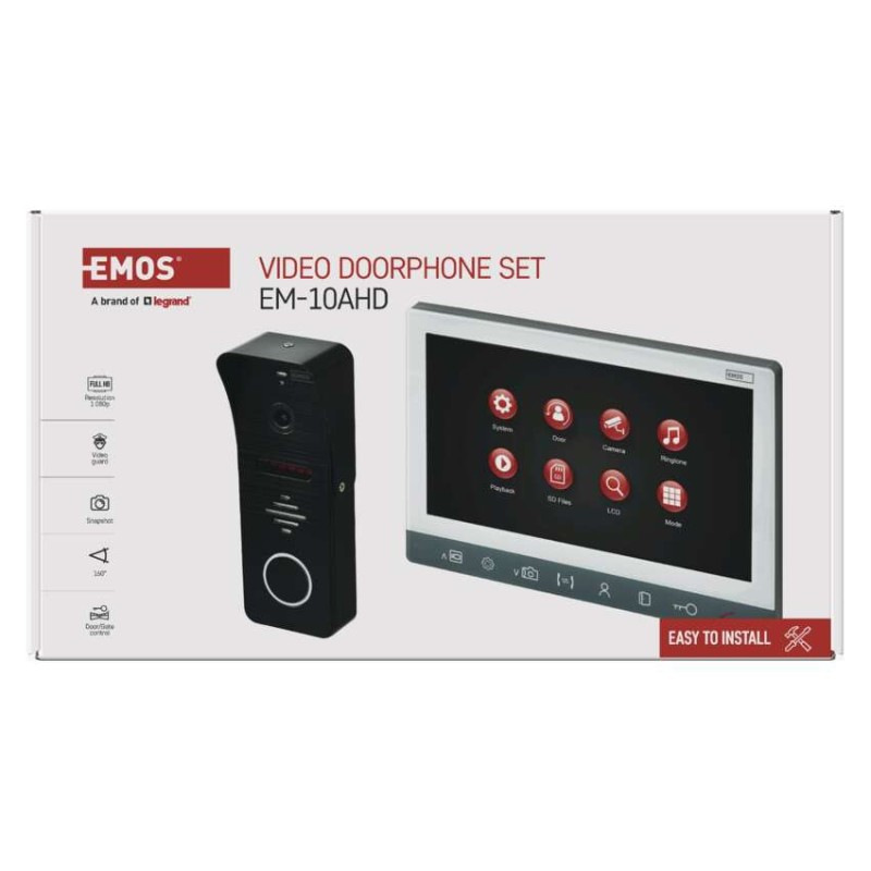 VIDEOTELEFÓN SADA 7'' EM-10AHD   H3010 5