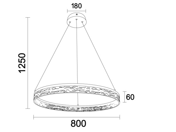 ALIANZ dizajnový závesný luster - N1003 2