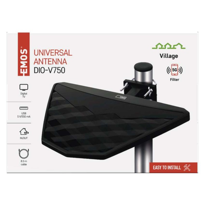 ANTÉNA UNIVERZÁLNÍ VILLAGE DIOV750 8