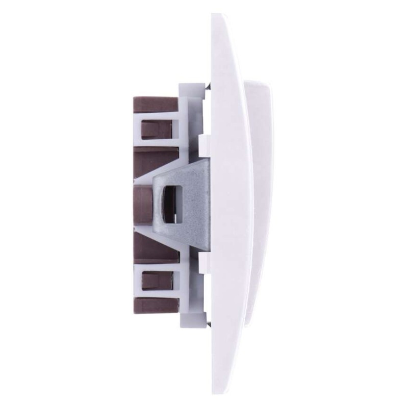 Vypínač TESLA PRAKTIK 4FN58002.901 č.5 biely A0264 2
