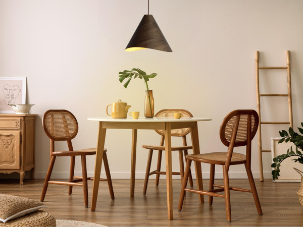 Závesné svietidlo z masívneho dreva E27 / 450 - WRE022 6