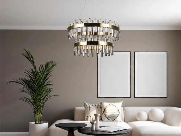 LED krištáľové svietidlo + diaľkový ovládač 190W - J6343/C 9