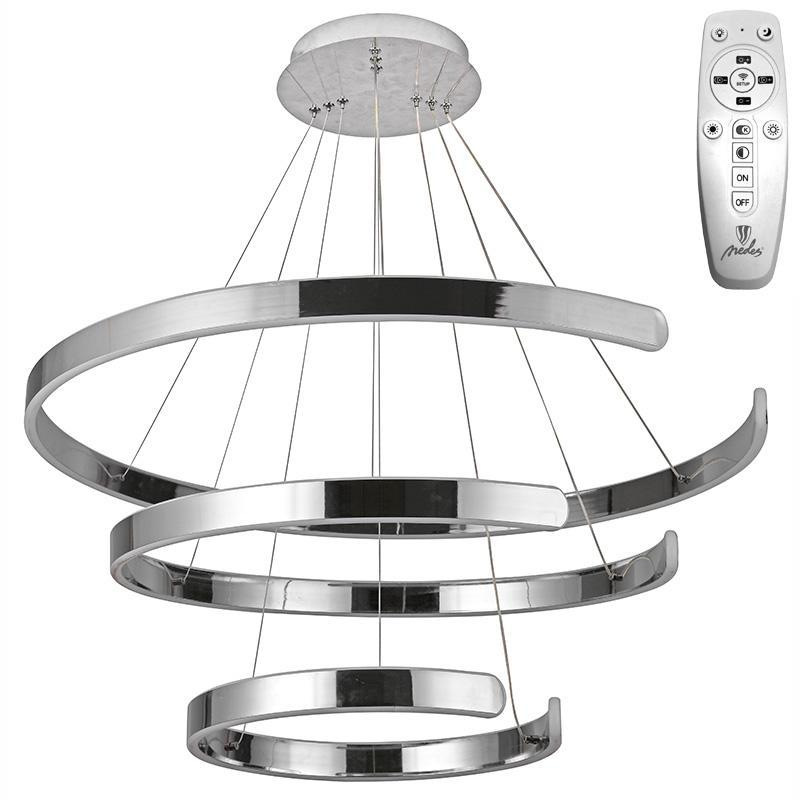 LED visiace svietidlo + diaľkový ovládač 220W - J4329/CH 10