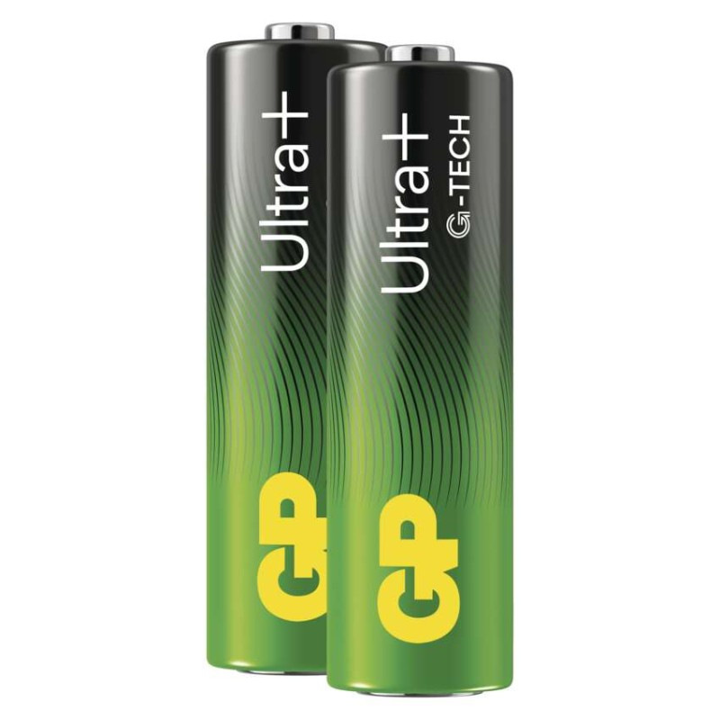 GP alk. bat. ULTRA PLUS AA (LR6) 2PP 5