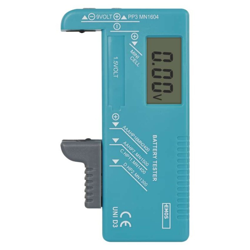 Tester batérii UNI D3 LCD univerzálny      N0322 1