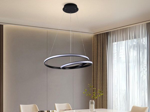 LED visiace svietidlo + diaľkový ovládač 65W - J4302/B 1