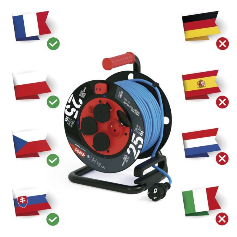BUBEN 4Z 25M 1,5MM NEMRZNOUCÍ PVC KABEL 5